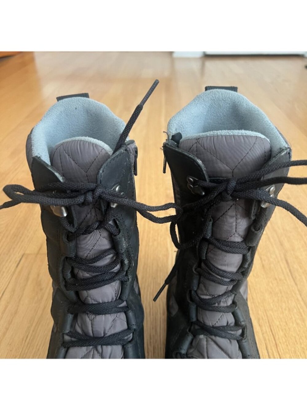 Keen Women's Hoodoo III Tall Black Gray Waterproof Winter Boots Size 9 - Picture 4 of 13
